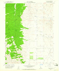 Bird Valley 1959 topographic map thumbnail