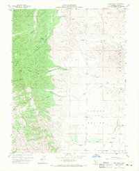 Bird Valley 1959 topographic map thumbnail
