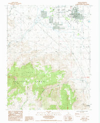 Bishop 1984 topographic map thumbnail