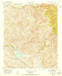 Black Star Canyon 1949 topographic map thumbnail