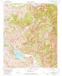 Black Star Canyon 1967 topographic map thumbnail