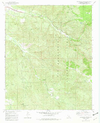 Blackburn Canyon 1982 topographic map thumbnail