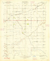Bliss Ranch 1948 topographic map thumbnail