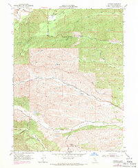 Blossom 1952 topographic map thumbnail
