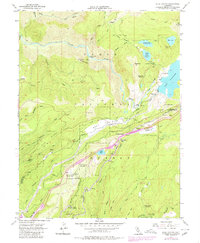 Blue Canyon 1955 topographic map thumbnail