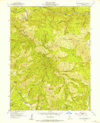 Blue Nose Mtn topographic map thumbnail