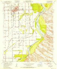 Blythe 1951 topographic map thumbnail