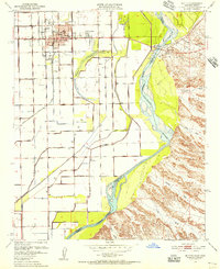 Blythe 1951 topographic map thumbnail