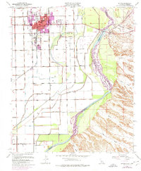 Blythe 1970 topographic map thumbnail