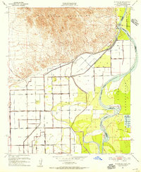 Blythe NE 1951 topographic map thumbnail