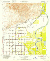 Blythe NE 1951 topographic map thumbnail