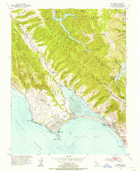 Bolinas 1954 topographic map thumbnail