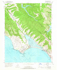 Bolinas 1954 topographic map thumbnail