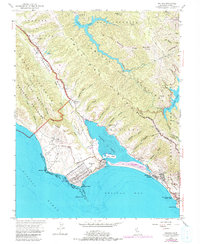 Bolinas 1954 topographic map thumbnail