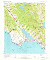 Bolinas 1954 topographic map thumbnail