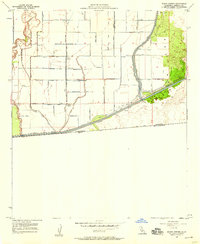 Bonds Corner 1957 topographic map thumbnail