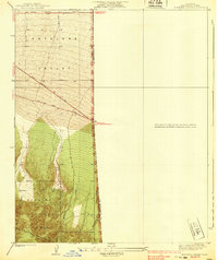 Boneyard Canyon topographic map thumbnail
