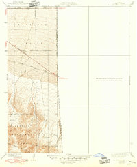 Boneyard Canyon 1939 topographic map thumbnail