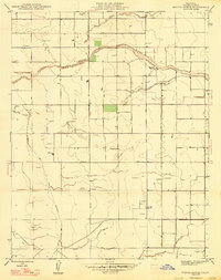 Bonita Ranch 1947 topographic map thumbnail