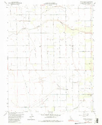 Bonita Ranch 1963 topographic map thumbnail