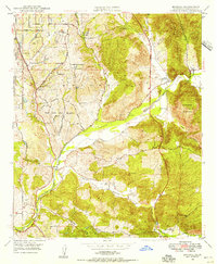 Bonsall 1948 topographic map thumbnail