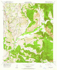 Bonsall 1948 topographic map thumbnail