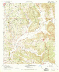 Bonsall 1968 topographic map thumbnail