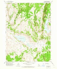 Boot Lake 1962 topographic map thumbnail