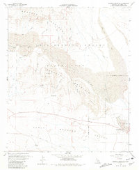 Borrego Mountain 1960 topographic map preview