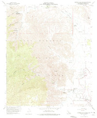 Borrego Palm Canyon 1959 topographic map preview