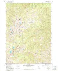 Boulder Peak 1981 topographic map thumbnail