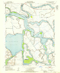 Bouldin Island 1952 topographic map thumbnail