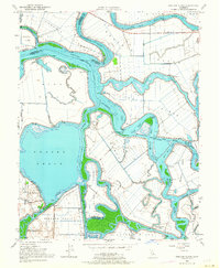 Bouldin Island 1952 topographic map thumbnail