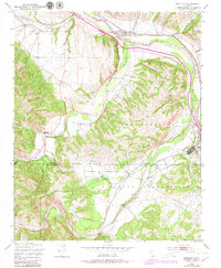 Bradley 1949 topographic map thumbnail