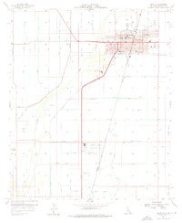 Brawley 1957 topographic map thumbnail
