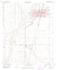 Brawley 1957 topographic map thumbnail