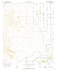 Brawley NW 1957 topographic map thumbnail