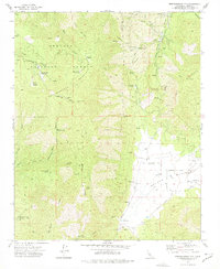 Breckenridge Mtn 1972 topographic map thumbnail