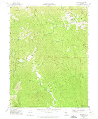 Briceland 1969 topographic map thumbnail