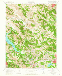 Briones Valley 1959 topographic map thumbnail