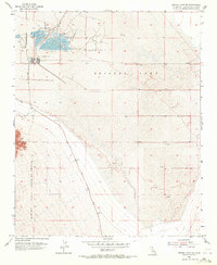 Bristol Lake NW 1954 topographic map thumbnail