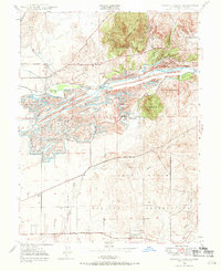 Browns Valley 1947 topographic map thumbnail