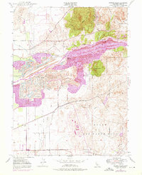 Browns Valley 1947 topographic map thumbnail