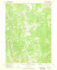 Brushy Mtn topographic map thumbnail
