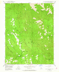 Buckingham Mtn 1947 topographic map thumbnail
