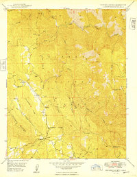 Buckingham Mtn 1949 topographic map thumbnail