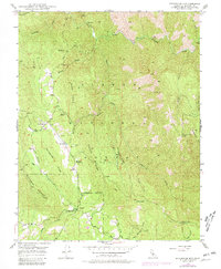 Buckingham Mtn 1947 topographic map thumbnail