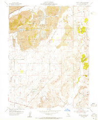 Buffalo Creek 1954 topographic map thumbnail