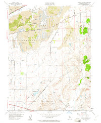 Buffalo Creek 1954 topographic map thumbnail