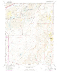 Buffalo Creek 1967 topographic map thumbnail